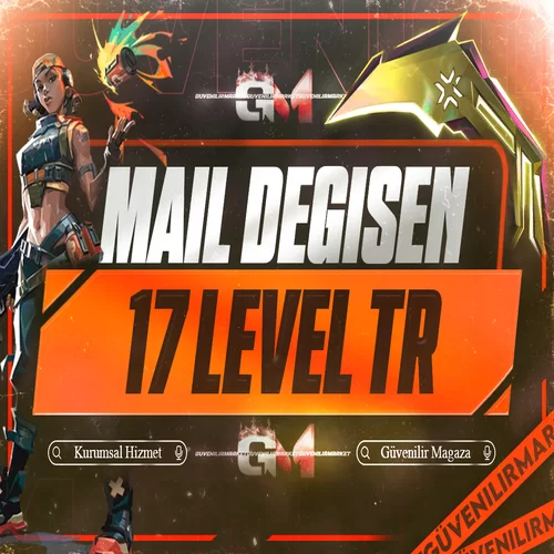 Valorant 17 Level TR Mail Değişen